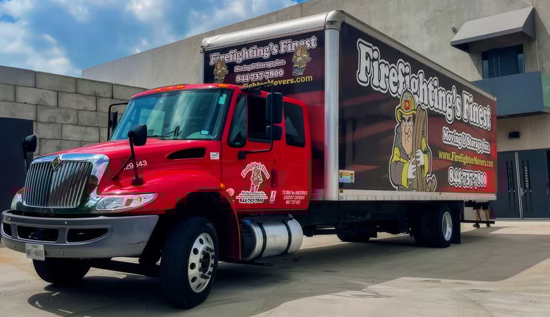 Firefighting's Finest Moving Truck