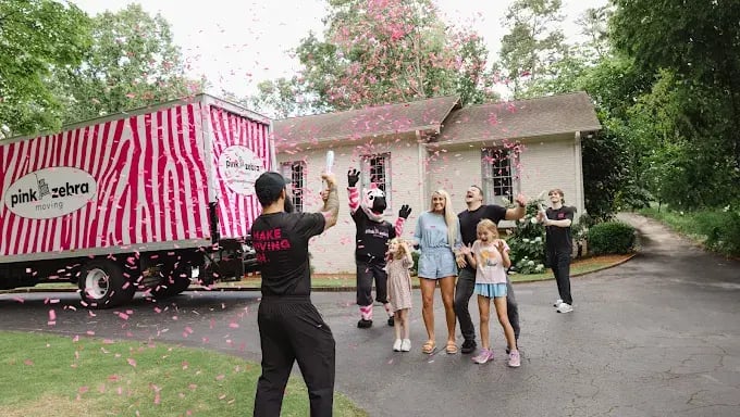 Pink Zebra Moving Team