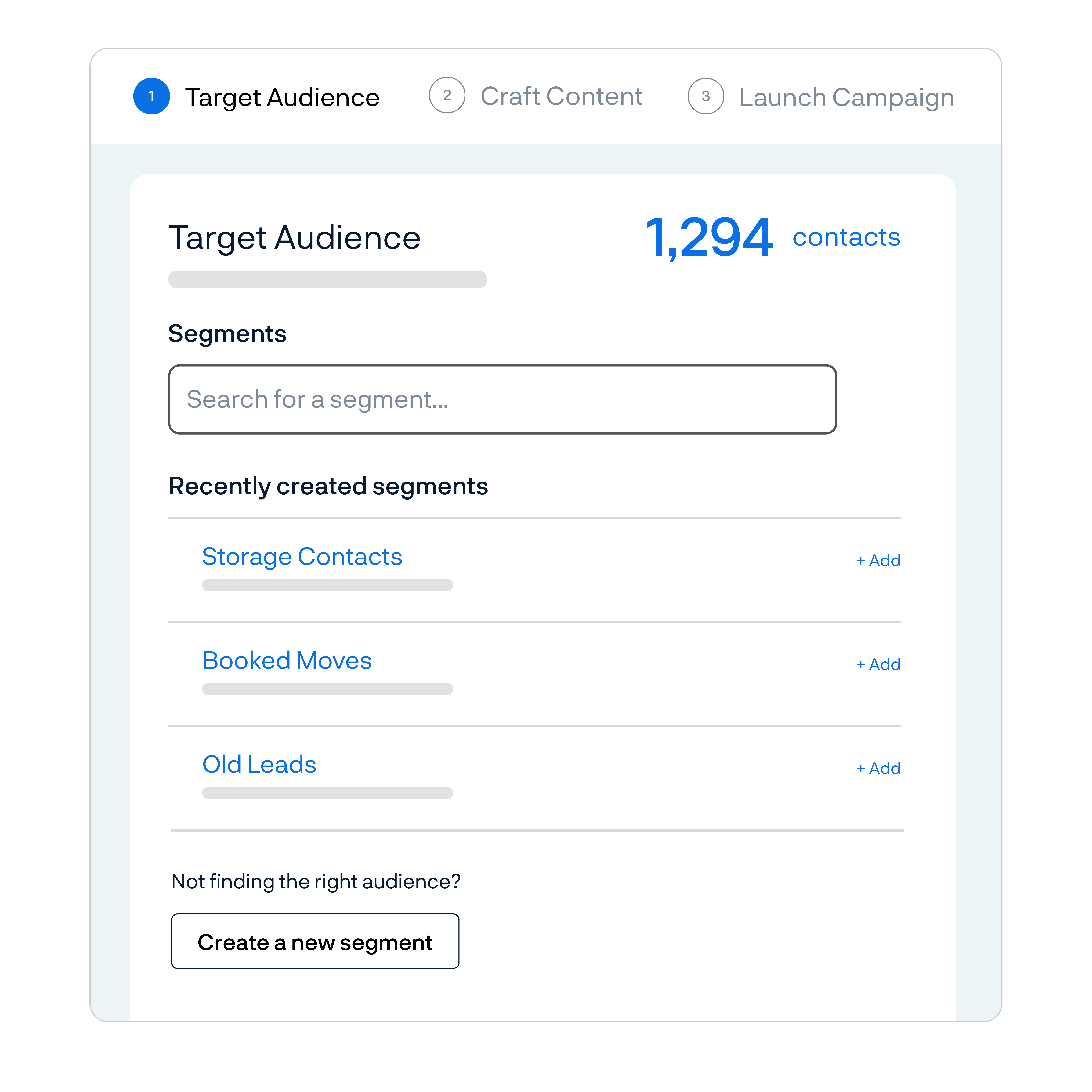 Smart Marketing Target Audiences